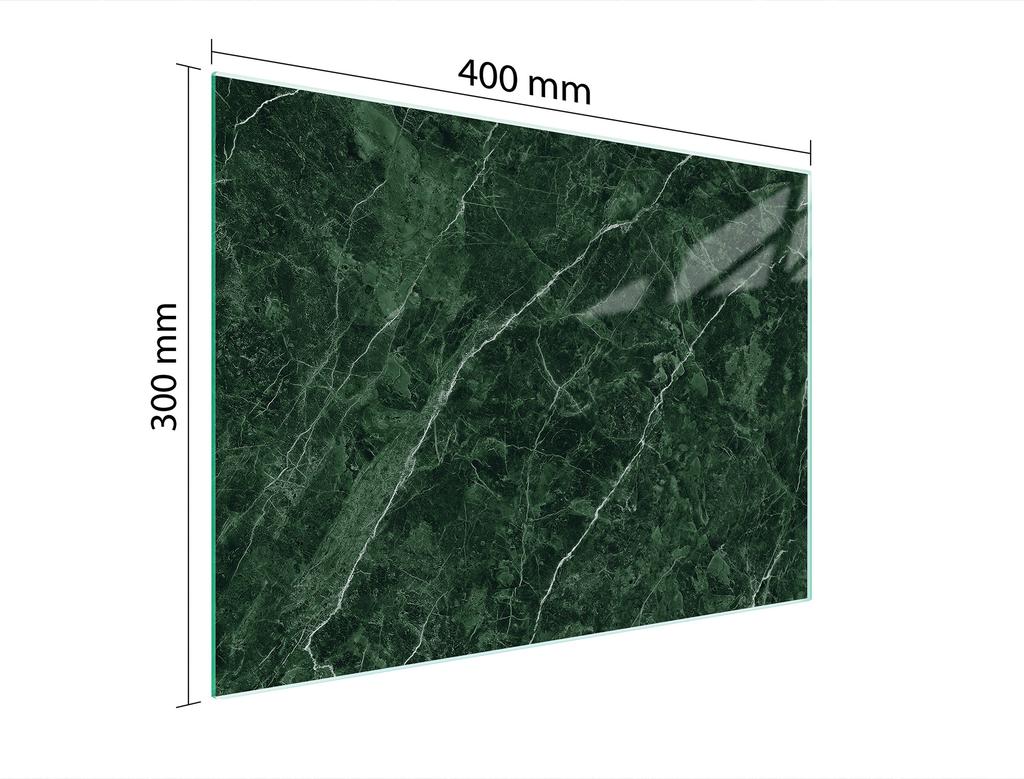 GLAS-SCHNEIDEBRETT 40x30 MARMOR