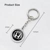 Luxury Diamond Edging Key Rings Car Logo Keychain For Honda Civic Fit Jazz Accord Pilot CRV Odyssey Passport City Shuttle HRV AS9