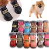 Durable And Comfortable Pet Cotton Shoes For Teddy Dogs And Pomeranians In Various Sizes