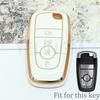 3 4 5 Button Car Key Cover For Ford Fusion Mondeo Mustang Explorer Edge Ecosport For Lincoln Mondeo Mkc Mkz Mkx Key Case For Car