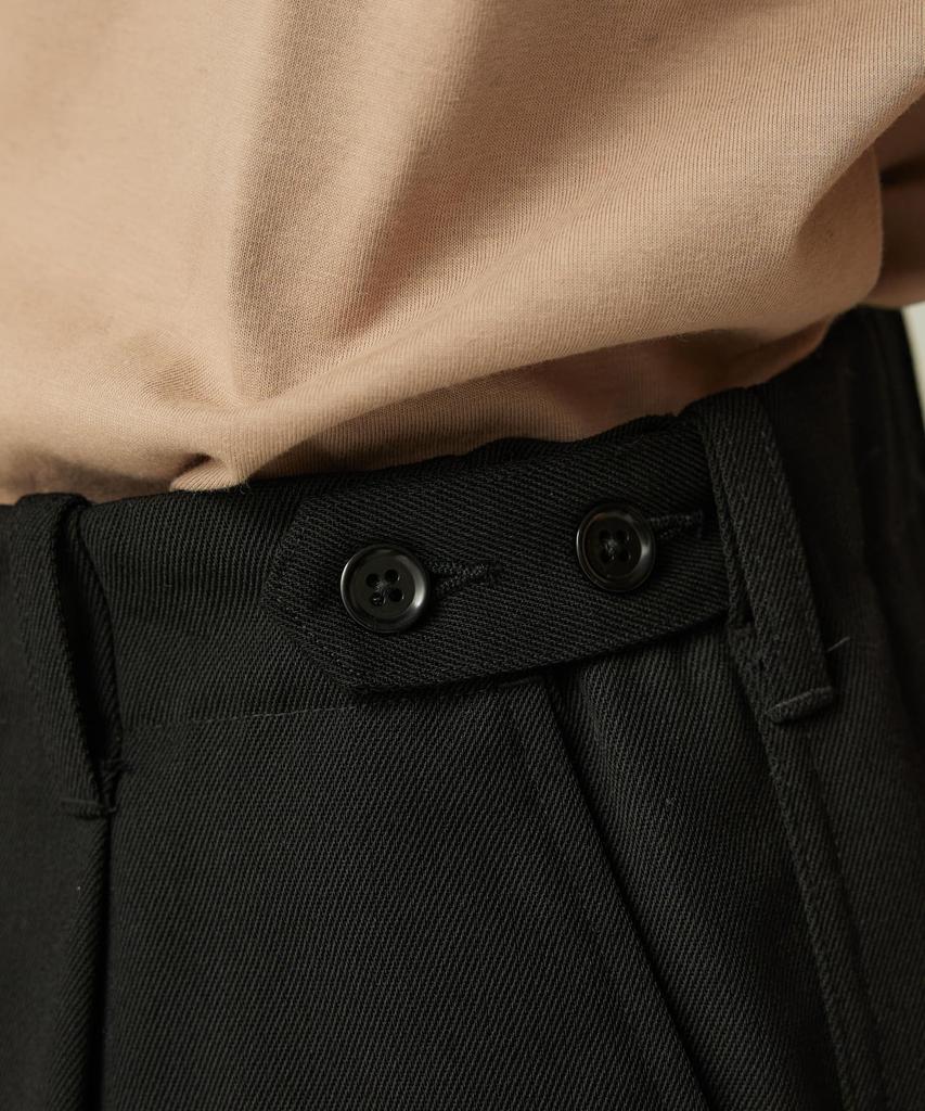 Snow Peak Hybrid Wool Trousers and Size S PA-25AU010, Men's Women's, Black,