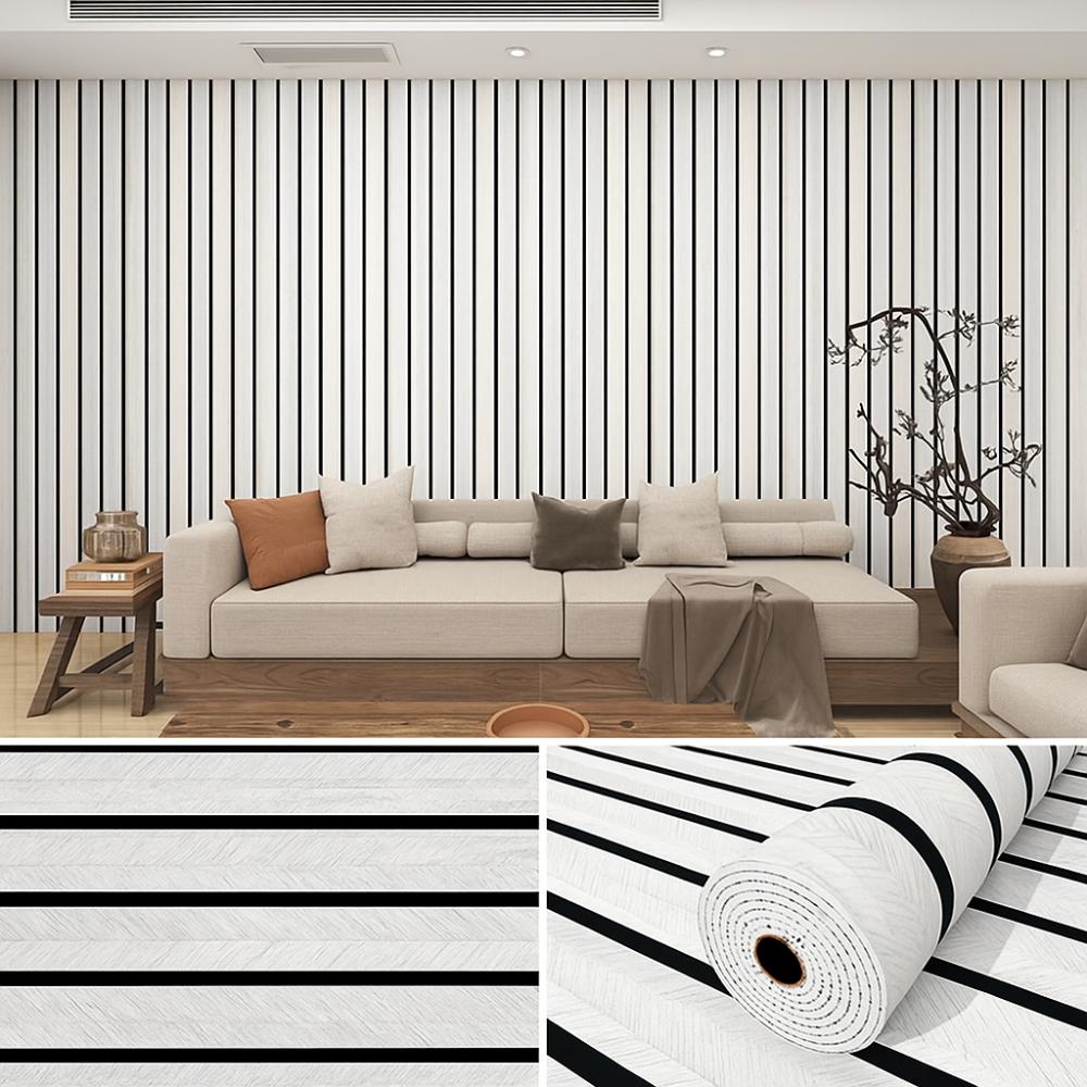 Waterproof Wall Stickers Moisture-proof 3/5/10m Length Self-adhesive Wallpaper 40cm Width Thick Foam