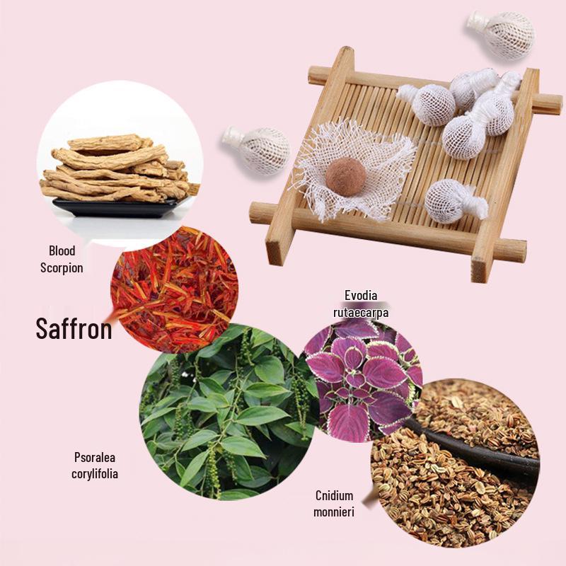 Shunai Mei Postpartum Vaginal Cleansing Pills - Antibacterial Gynecology Round Tablets for Private Care and Uterine Cleaning