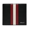 Logo Stamp Calfskin Wallet Men Wallet Black 6308573