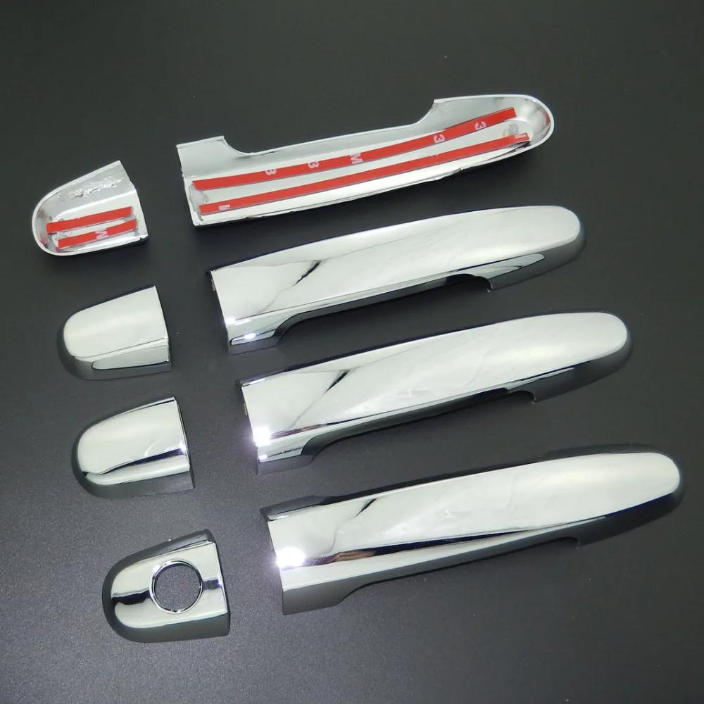 Pentru Toyota Highlander 2001-2007 cromat mâner ușă capac Trim & ușă bol capac mașina styling decora 2002 2003 2004 2005 2006