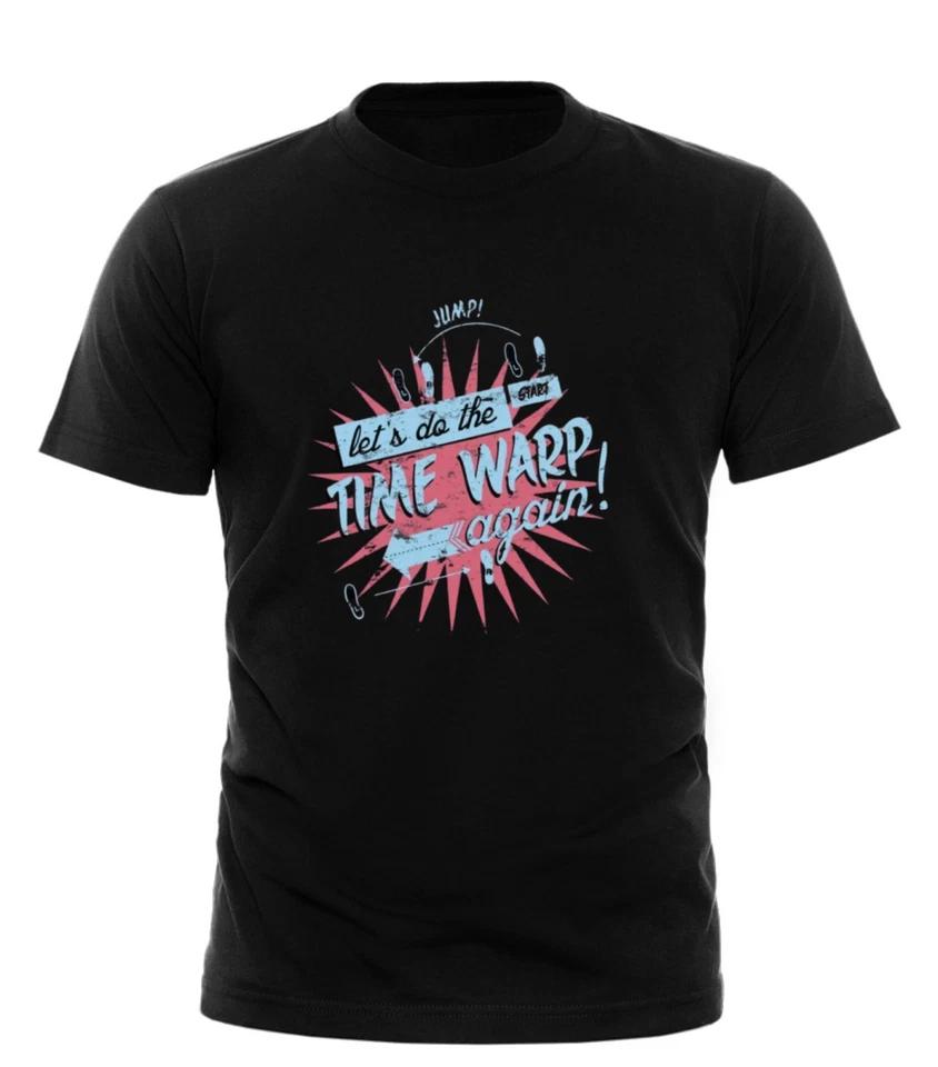 

ROCKY HORROR PICTURE SHOW UNOFFICIAL TIME WARP MUSICAL MENS & WOMENS T-shirt 2XL