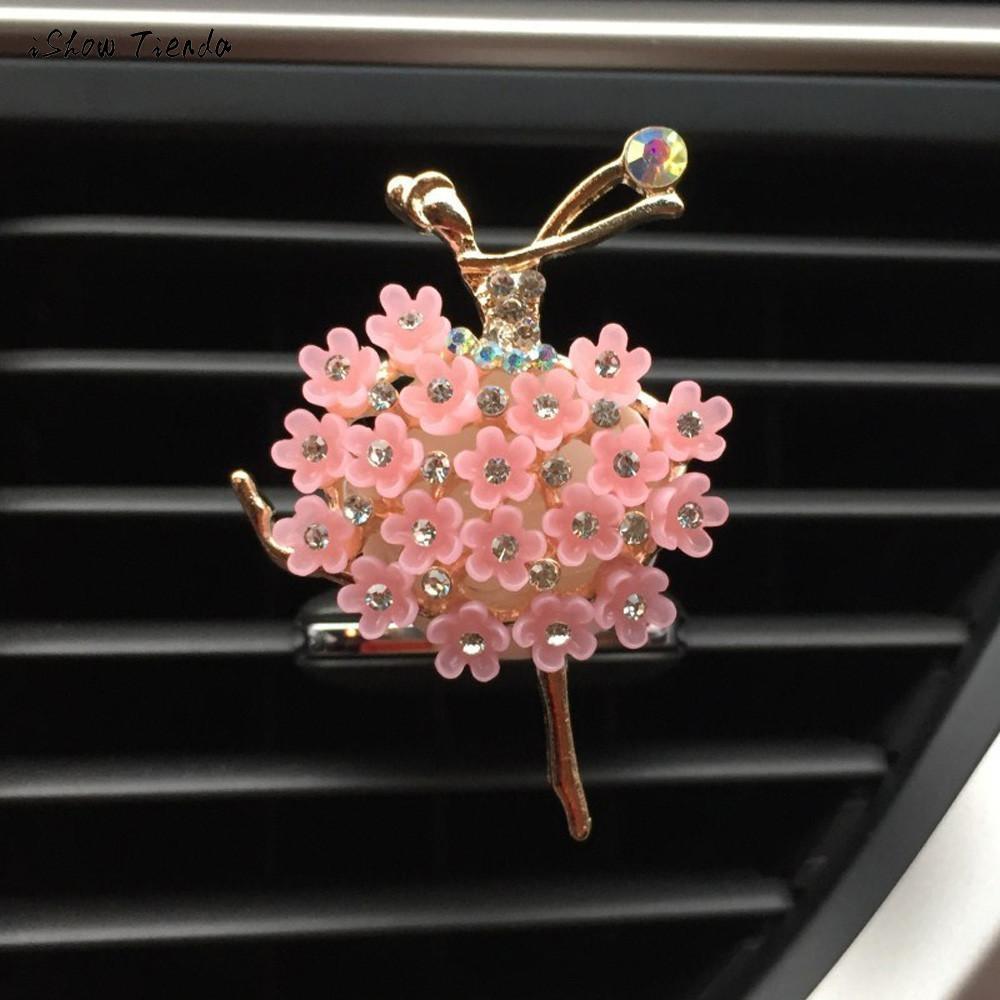 Car-Styling Hot Selling Car Loving Gift Air Outlet Fragrant Perfume Ballet Girl Freshener Diffuser