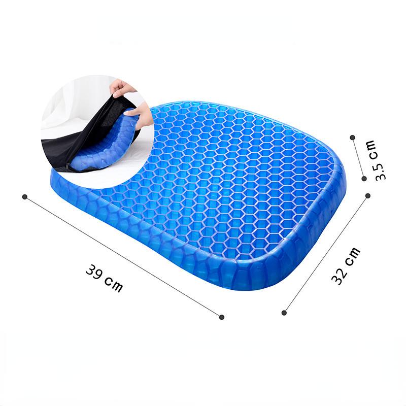 Wabenkissen, Sommer-Gel-Waben-Eispad, Auto-Eispad, kühles, atmungsaktives Kissen