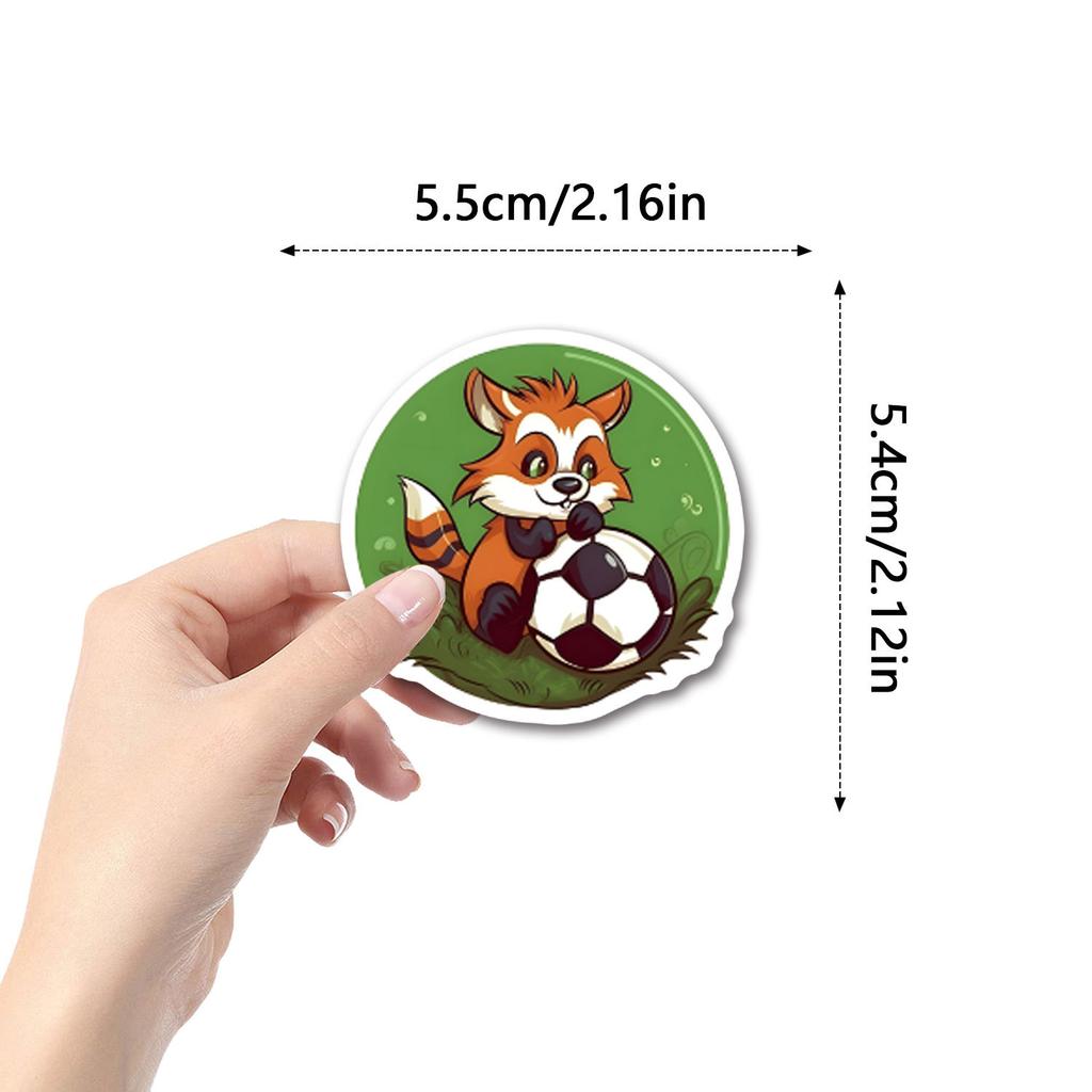 110 New Red Panda Graffiti Stickers Suitcase Mobile Phone Skateboard Cartoon Waterproof Stickers