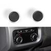 A/C Knob Button Rear Air Conditioning Panel Switch Car Rear Air Conditioning Control Panel Knob Cover 7N0907049C for VW Sharan