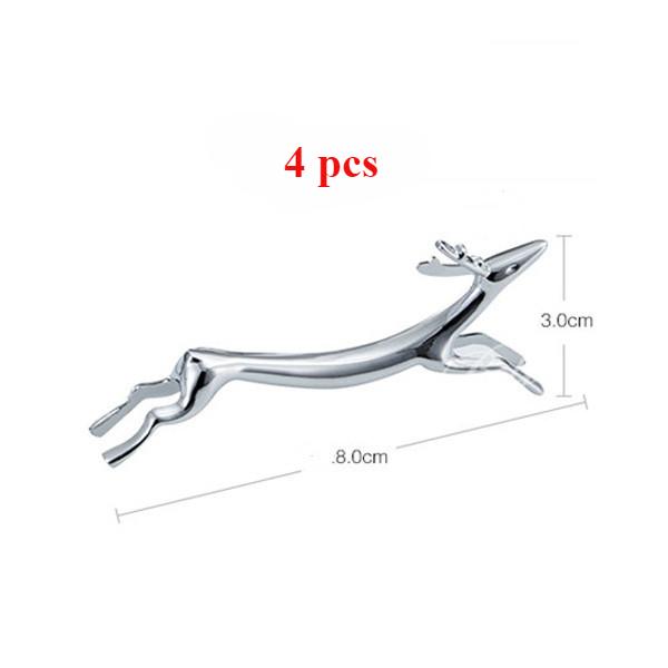 Cutlery Bracket Dog Deer Chopsticks Holder Stainless Steel Chopsticks Rest Dinner Table Supplies Home Kitchen Accessories