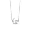 Beixi S925 Sterling Silver Star-Moon-Heart Necklace - Luxury Design Jewelry