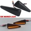 2PCS Dynamic LED Side Marker Light Turn Signal Blinker Lamp For Dacia Logan Sandero I Renault Symbol MK2 Thalia 2008-2012