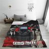 Skibidi Toilet Speakerman Cameraman Fleece Blankets TVman Humor Awesome Throw Blankets for Home 150*125cm Quilt Ultra-Soft