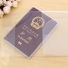 Waterproof Clear Travel Passport Case Cover Protector ID Card Holder Organizer