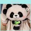 Zaino Peluche Panda He Hua con Design di Animale Cartone Animato per Bambini e Collezionisti