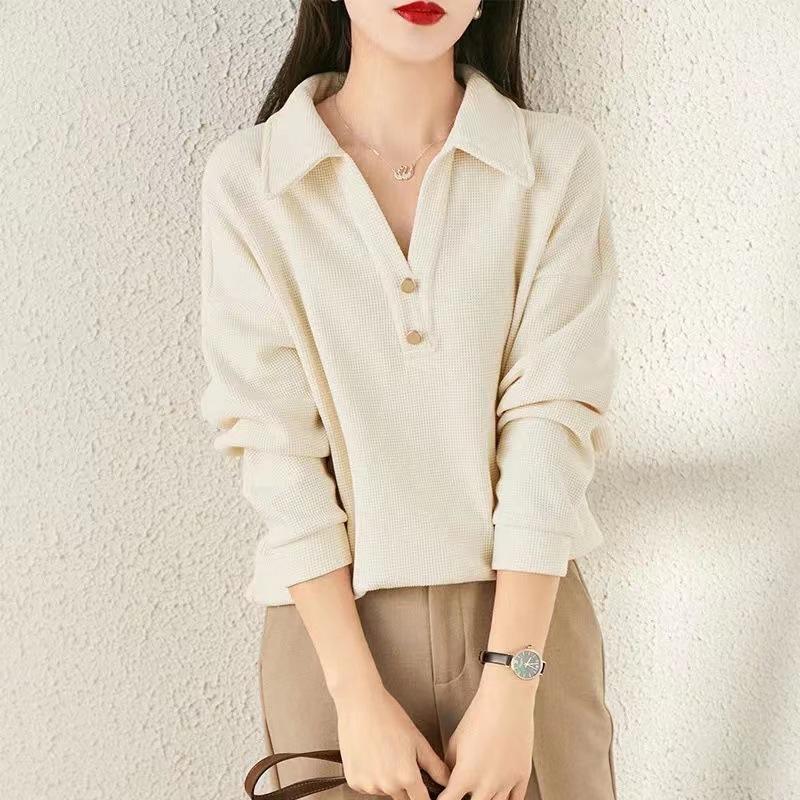 

Новая весенняя толстовка без шапки, свободная, облегающая, повседневная куртка с лацканами, универсальный топ 2XL