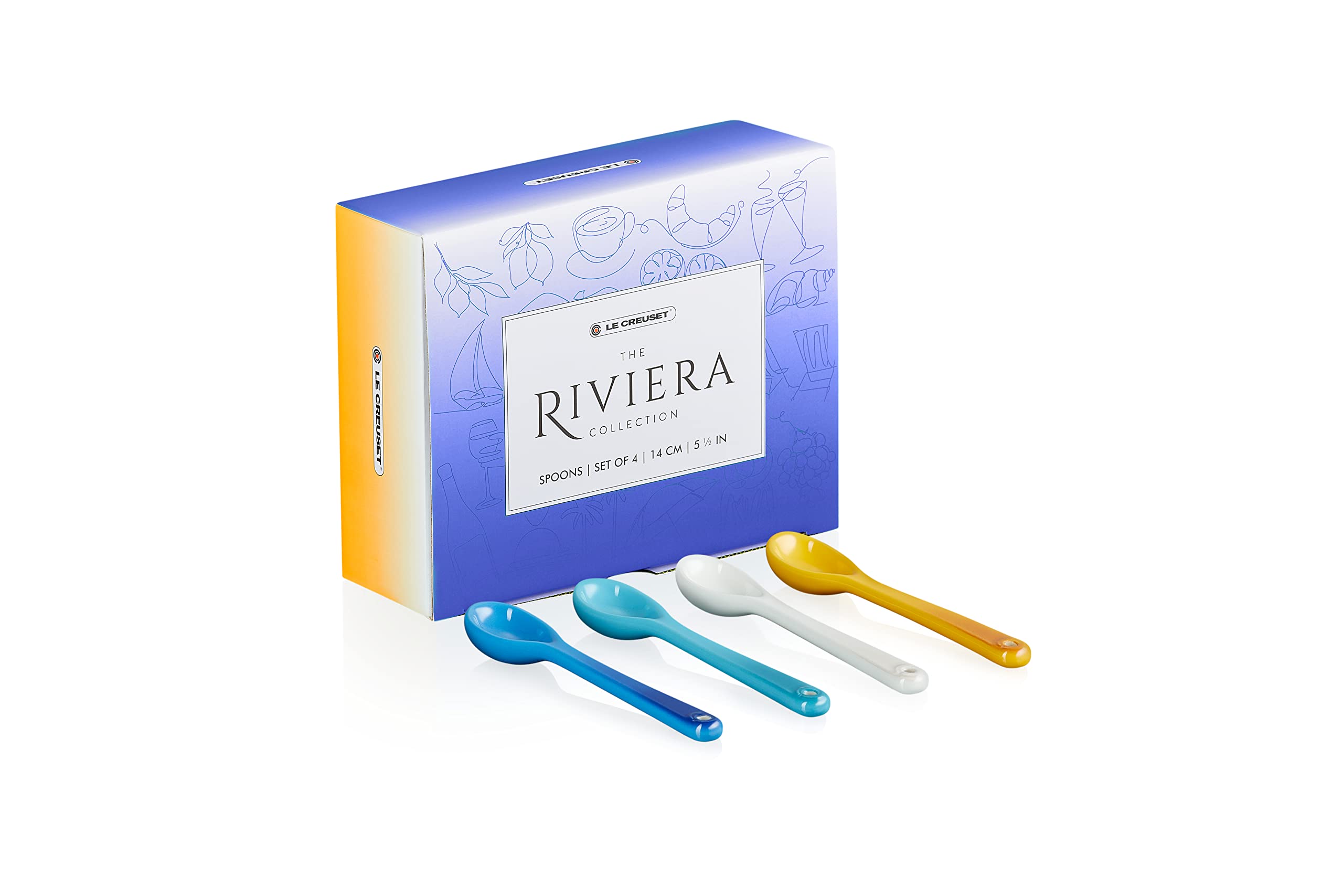 Le Creuset Spoon (Set of 4) Riviera Collection