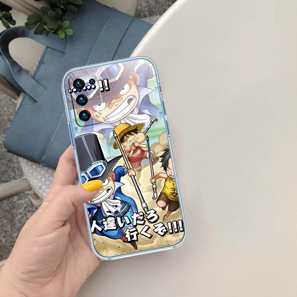 One Piece Luffy Soft Shell Transparent Phone Case for Motorola Moto Edge 20 30 40 50 S30 Fusion Ultra Pro Neo Lite + G200 G23