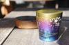 HORIE Made in Niigata Prefecture Pure Titanium Double Tumbler 250cc Snow Flower Aurora Set 2 T15SK250ARSET Tsubame,