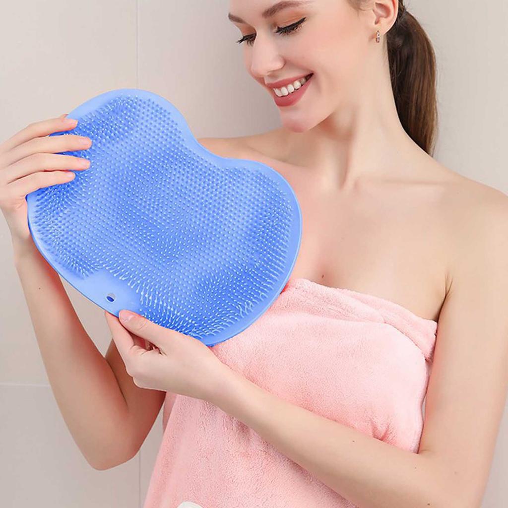 - Shower Foot Massager - Exfoliating Pads To Promote Blood Circulation, Bathroom Accessories
