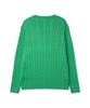 POLO RALPH LAUREN Cable Knit Cotton Sweater - Green