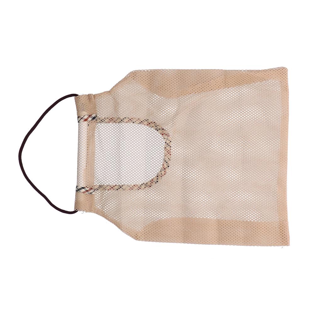 Woven Mesh Bag Cotton Mesh Shopping Bag Reusable Mesh String Fruit Tote Bag Fashion Portable Beach