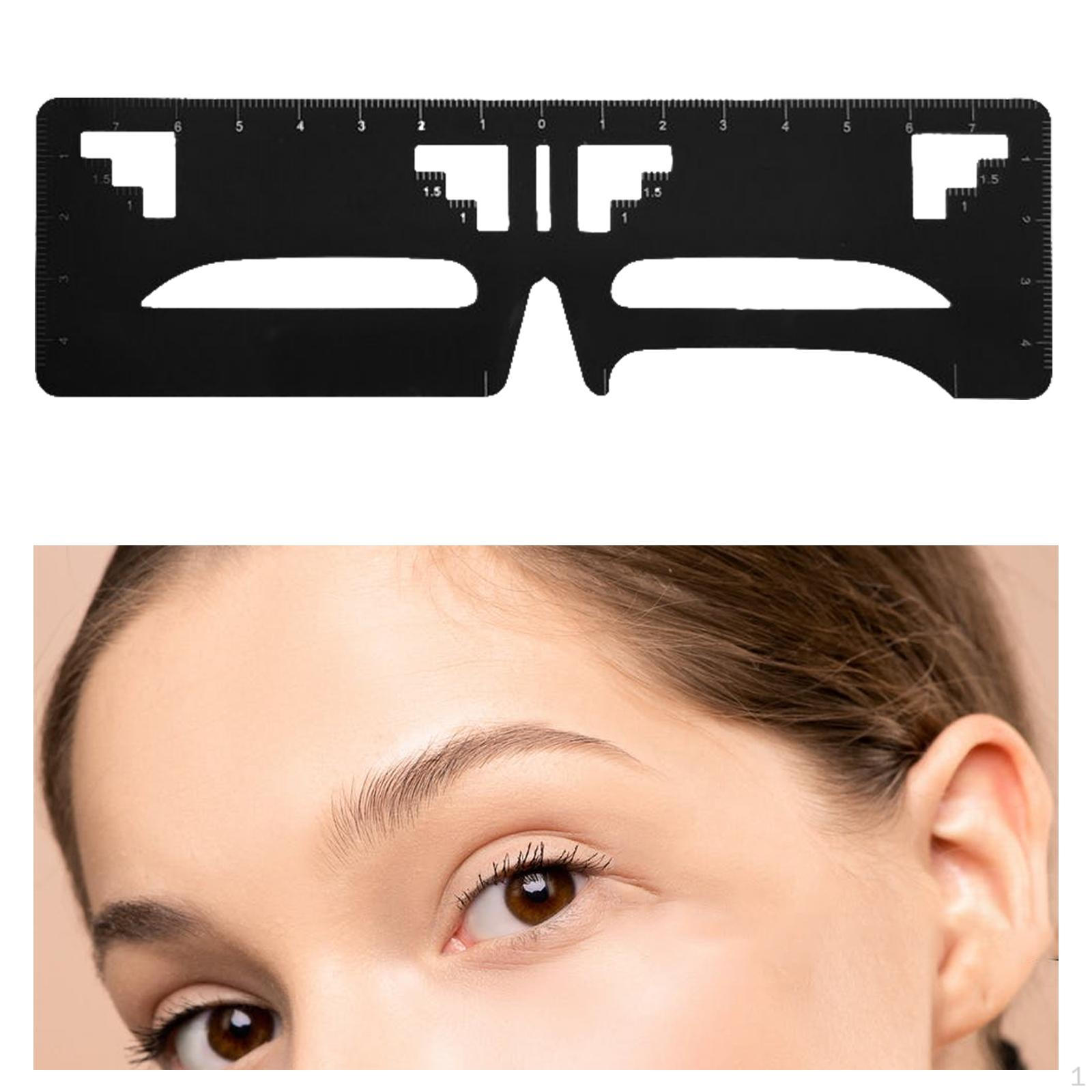 

Eyebrow Ruler Professional Measure Eye Designer Stencil for Beginners Brow B