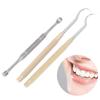 Metal Toothpick Earpick Kit Portable Keychain Multitool Ear Cleaner Spoon Teeth Cleaning Set