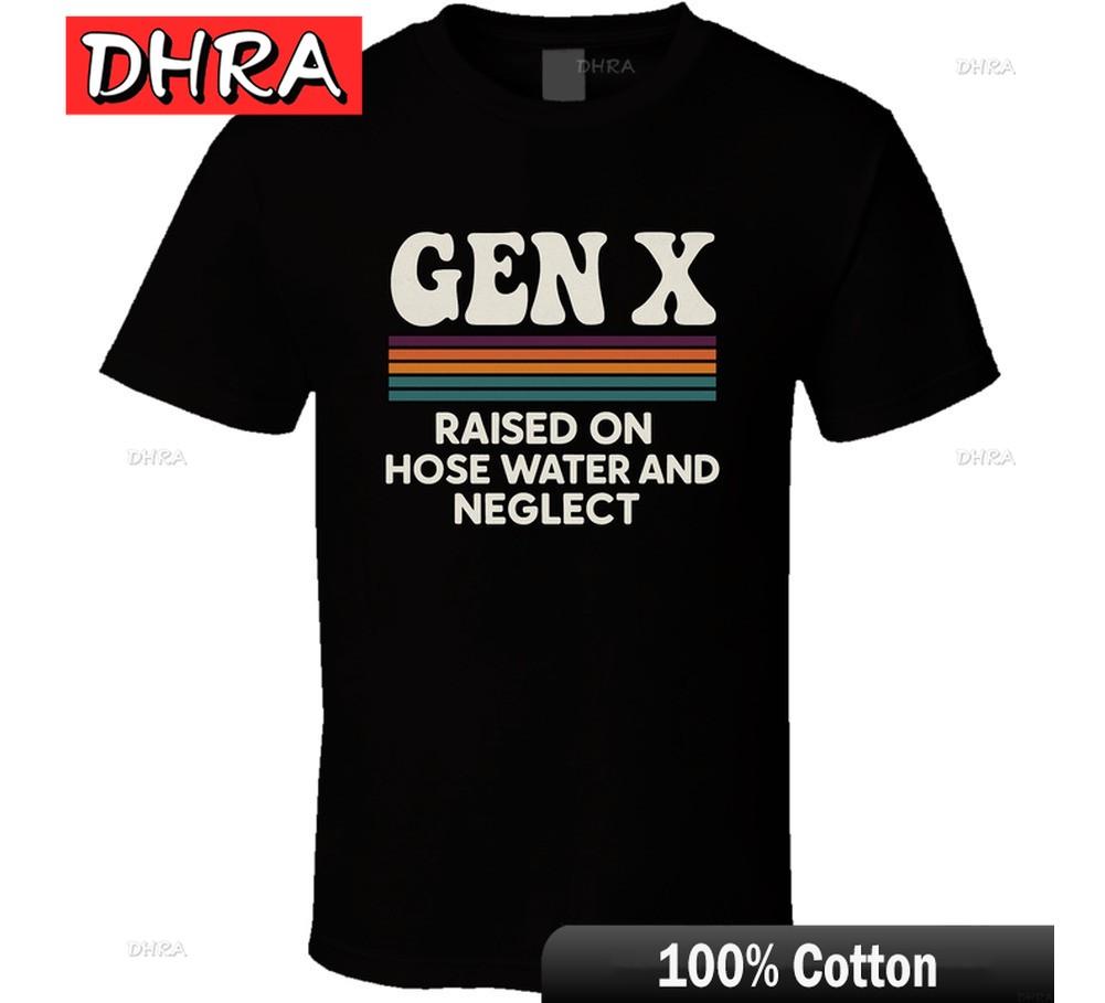 

Gen X Survivor Funny Parody T Shirt with Streetwear Design for Female Short Sleeve Tee Gothic Cotton Vintage Shirt Chill 4XL