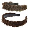 Braided Headbands Unisex Hairband Stylish Headwear Polyester Ladies Headbands for Everyday Use