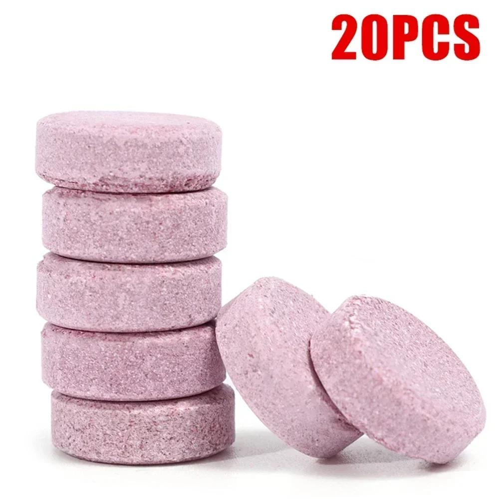 10/100PCS Car Solid Windshield Washer Fluid Concentrated Clean Tablets Cleaning Agent Wiper Oil Film Remover