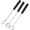 Set of 10 Stainless Steel Split Chocolate Forks Hot Pot DIY Decorative Tools Pralines and Trüffel