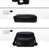 Real Leather Men's Shoulder Crossbody Bag New Business Leisure Commuting Popular Item Top Layer Cowhide Backpack