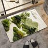 Non-Slip 3D Stereo Diatom Mud Bathroom Mat: Quick-Dry, Water-Absorbent, Wear-Resistant Floor Mat for Toilet & Entrance
