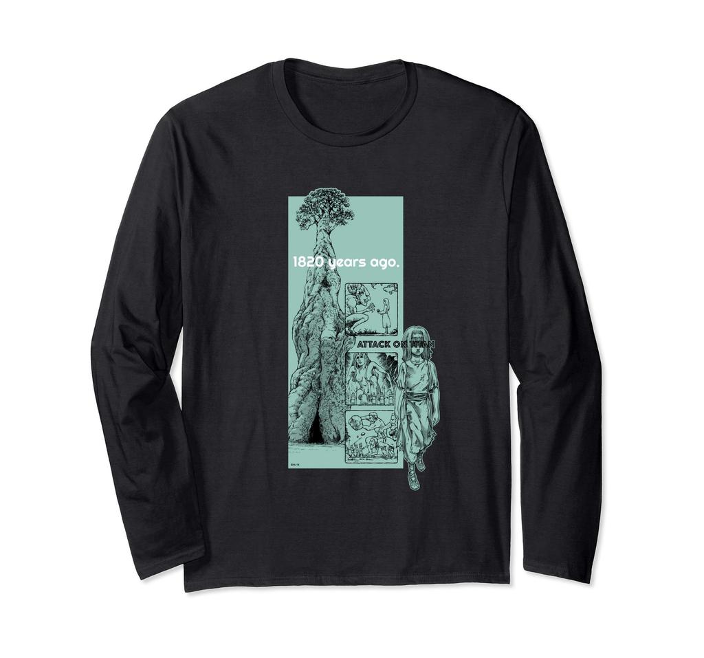 [Completion Commemoration] Founder Ymir Attack on Titan Long Sleeve T-Shirt