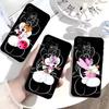 Coque de téléphone Mignonnes Souris Diddls Dessin Animé Pour Samsung S25,S24,S21,S22,S23,S30,Ultra,S20,Plus,Fe,Housse Noire en Silicone Souple