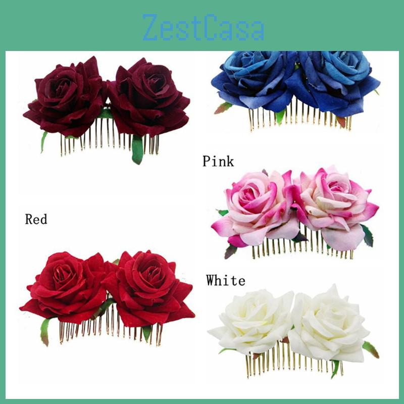 Stylish Flower Hair Comb For Travel And Photography