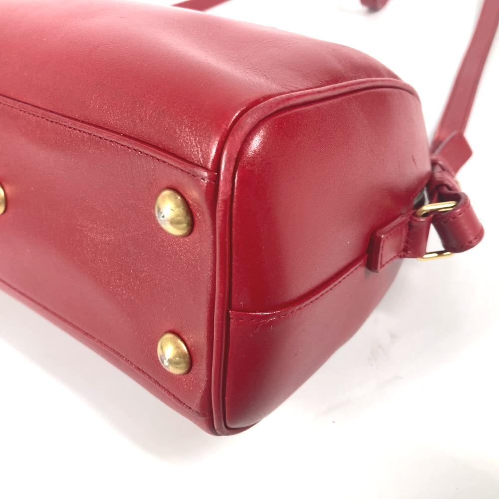 YVES SAINT LAURENT 330958 Baby Duffle Logo 2WAY Shoulder Bag Crossbody Hand Bag