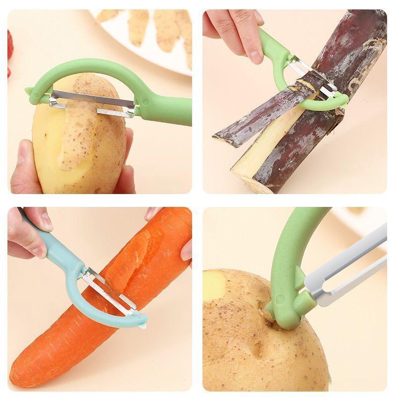 Škrabka Škrabka Kuchyňský a domácí multifunkční nerezový nůž na ovoce Škrabka Škrabka na meloun Brambora