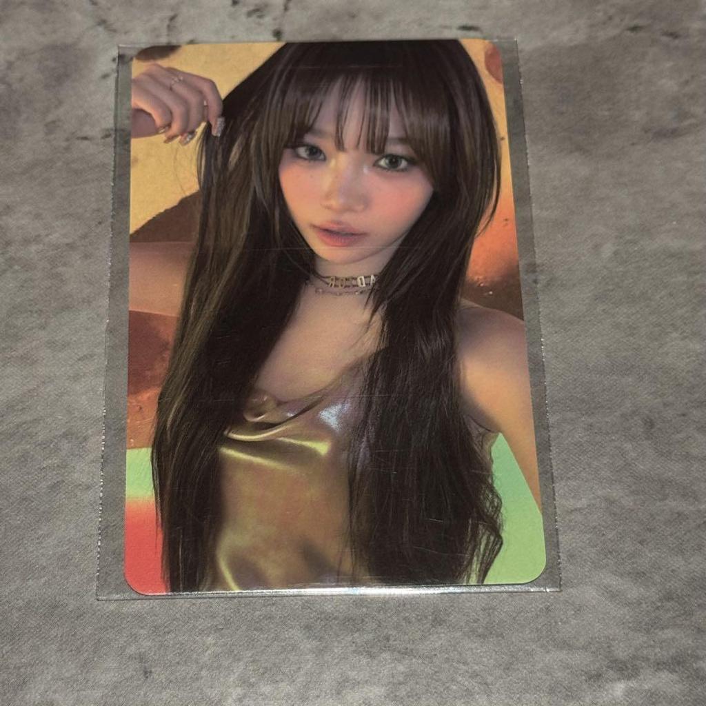 [USED] LE SSERAFIM HOT MMT Compact Disc Rakidro Trading Card Chaewon
