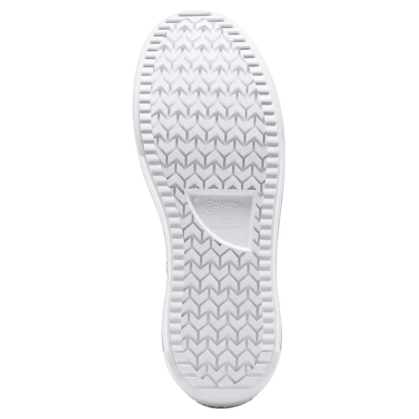 Converse All Star Lift Double Stack versatile and comfortable high-top canvas shoes unisex white
