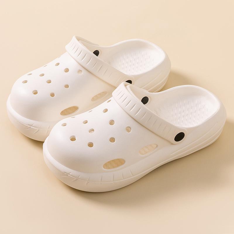 Gaten schoenen dames zomerkleding nieuwe schattige sandalen plateauzool antislip strand verpleegkundige slippers