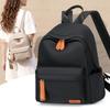 Colorblock Patchwork Nylon Rucksack für Damen Wasserabweisend Pendeln Reisen Schultasche