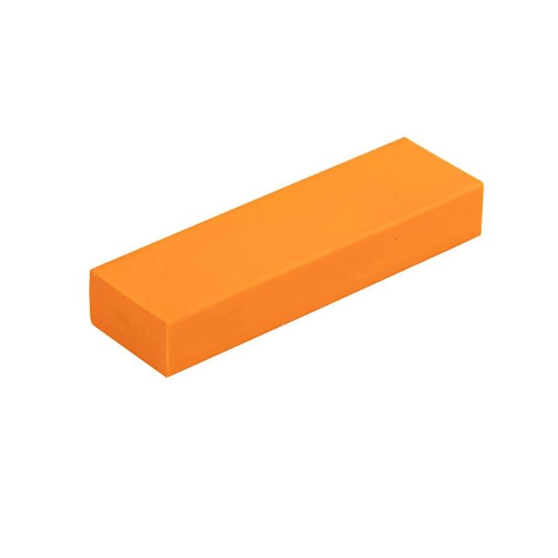 

Ластик для удаления ржавчины на стекле, скребок для зазоров, многофункциональный, многоразовый, без царапин, для дома, ванной, кухни, кастрюли, плиты, резиновая щетка 1PC оранжевый