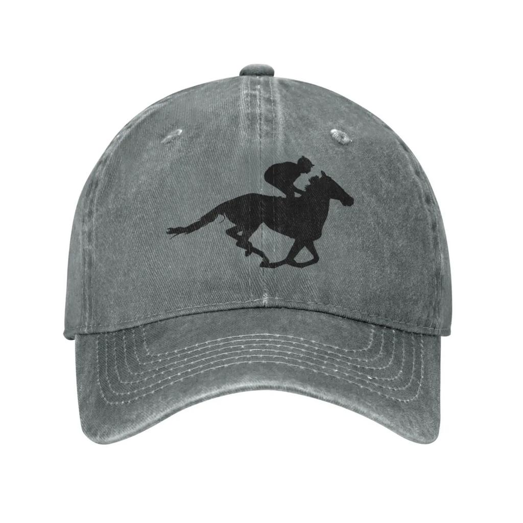 Pferde Reiten Trabrennen Reiter Reitsport Geschenke Geschenke Cowboyhut Back Cap für Männer Frauen Baseball Caps Trucker Hats