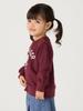 Ships Colors TeddyBear Sweatshirt, Sizes 80-130cm, 232050016, Wine, 110cm