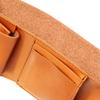 TCY Tochigi Leather Trifold Mini Wallet Brown W:100mm H:80mm