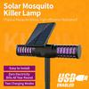 Solar Powered Mosquito Killer Lamp Outdoor Waterproof Lawn Night Light Ambient Courtyard Floor Lamp Mosquito Repellent Lighting