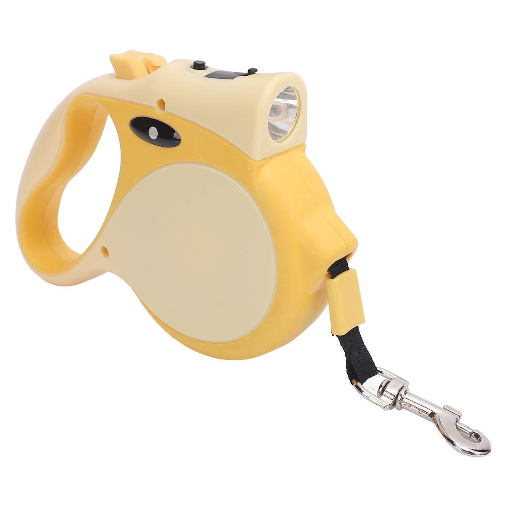 Retractable Dog Leash Comfortable Handle Automatic Telescopic Tractor Dog Tape with Flashlight for Small and Medium Dogs
